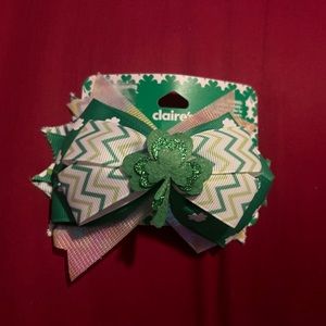 St Patrick’s day barrette